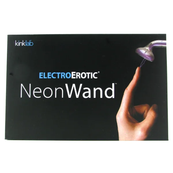 Kinklab Neon Wand Electrosex Kit-Purple/110V