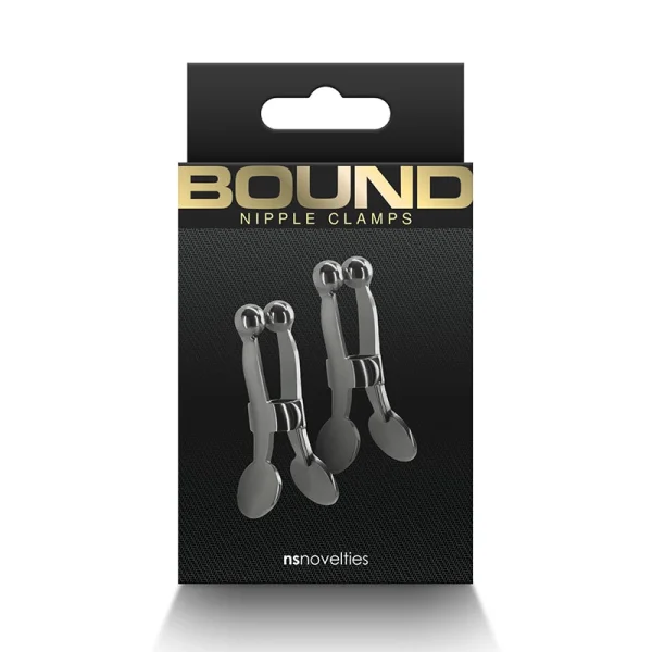 Bound C1 Nipple Clamps By NS Novelties - Rose Gold