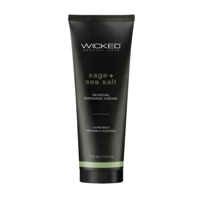 Wicked Sage Sea Salt Massage Cream