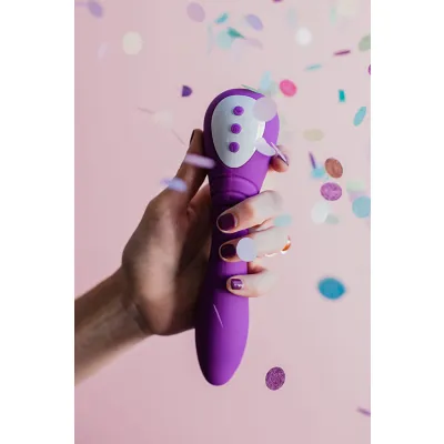 Happy Mash Escape Air Pulse Suction Clitoral Stimulator with G Spot Vibration