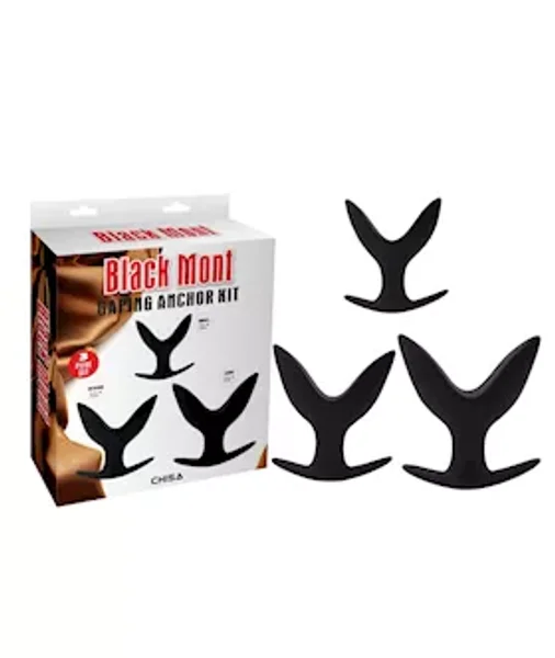 Gaping Anchor Anal Kit - Black — image 2 of 2