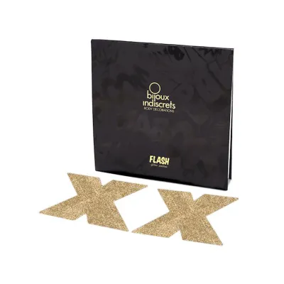 Bijoux Indiscrets Flash Cross Gold