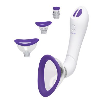 Bloom Vibrating Pussy Nipple Pump