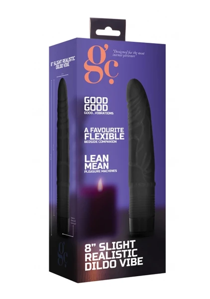 GC. 8'' Slight Realistic Dildo Vibe