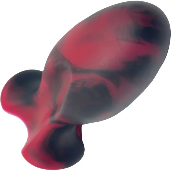 Topped Toys CHUTE 85 DP Silicone Butt Plug - Forge Red