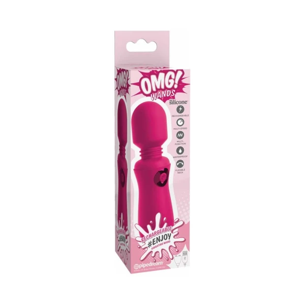 Personal Massagers:  Omg! Wands Enjoy Rechargeable Vibrating Wand — image 16 of 18