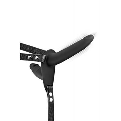 DOUBLE VIBRATING STRAP ON