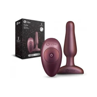 B vibe Novice Plug Galaxy Plum