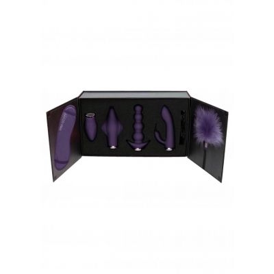 Pleasure Kit 6 Interchangeable Vibrator with 3 Attachments by Shots