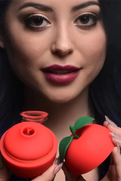 Shegasm Forbidden Apple - 3.6" Clitoral Stimulator with Air Suction