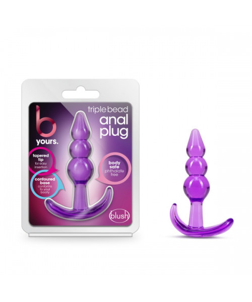 Blush - B Yours - Triple Bead Anal Plug
