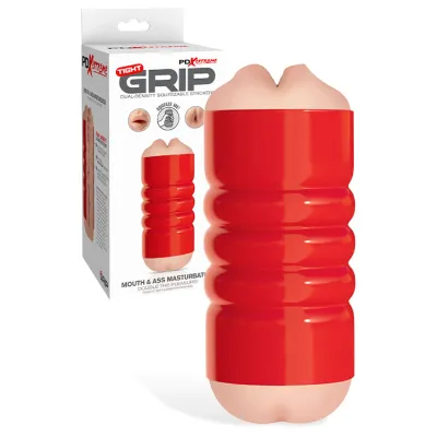 PDX Squeezable Mouth Ass Masturbator