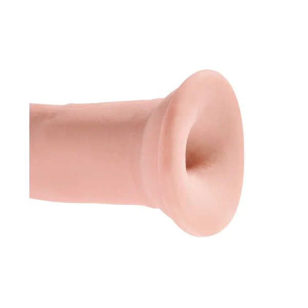 King Cock Plus 9" Triple Density Cock With Suction Cup Base - Vanilla