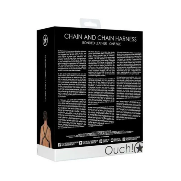 Ouch Harness Men Chain Chain Os — image 3 of 8