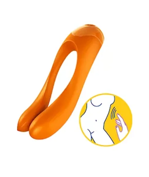 Satisfyer Candy Cane - Orange — image 21 of 22