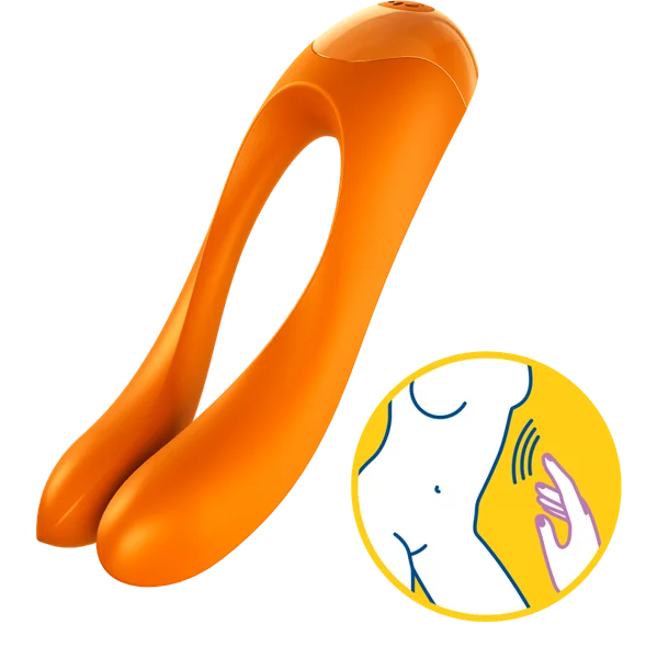 Satisfyer Candy Cane - Orange — image 17 of 23