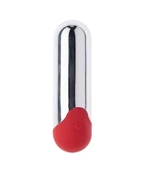 Share Satisfaction Rechargeable Bullet Vibrator  - Red — image 4 of 5