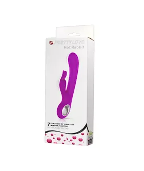 Hot Rabbit Dual Ear Vibrator - 7.4 Inch — image 8 of 8