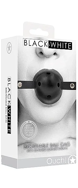 Breathable ball gag