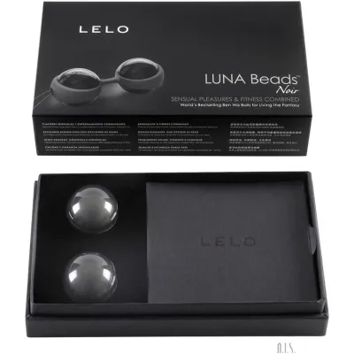 Lelo LELO LUNA Beads Noir Luxury Exercise Balls Black Noir