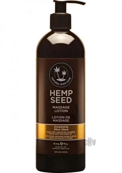 Hemp Massage Lotion Dreamsicle 16oz