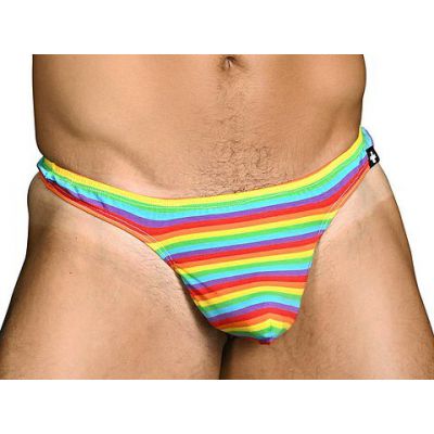 Pride Rainbow Thong L
