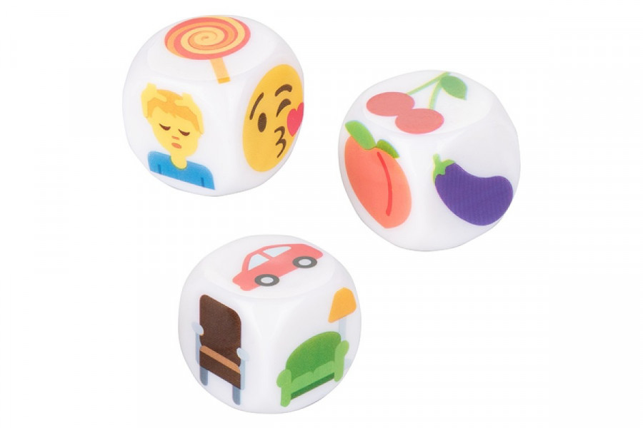 Emojigasm dice
