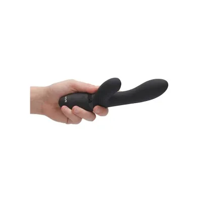 Kyra Pulse Clitoral Rabbit Black 8 Inch