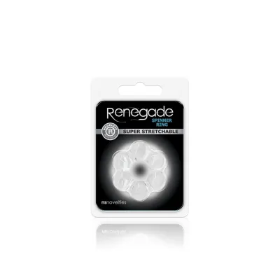 Renegade Spinner Ring Clear