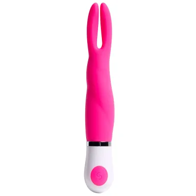 Eves Silicone Pink Lucky Bunny Clitoral Vibrator None