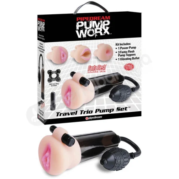 Pump Worx Travel Trio Pump Set