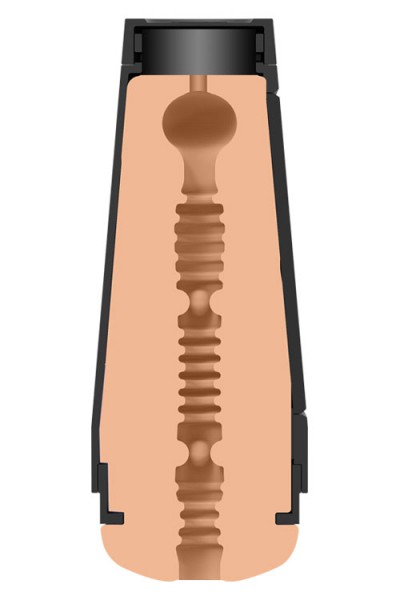 Doc Johnson Squeezable Realistic 8" Masturbator - Twink Ass