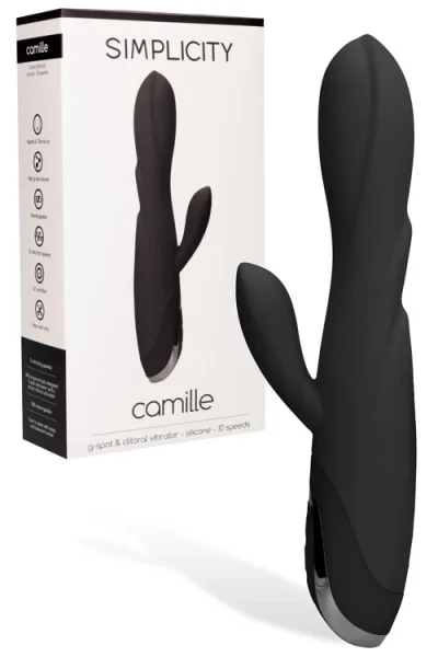 Simplicity Dual-Motor Flexible Silicone 8.3" Rabbit Vibrator