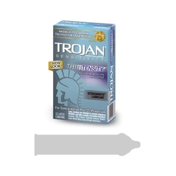 Trojan Thintensity Latex Condoms With Ultrasmooth Lubricant — image 5 of 6
