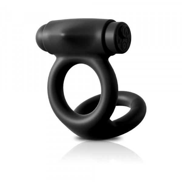 Sir Richard's Control Vibrating Silicone Cock & Ball C-ring