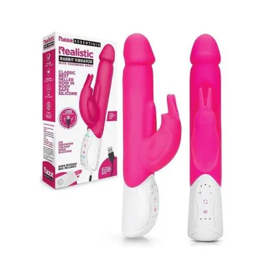 Rr Rechargeable Realistic Rabbit Purple Purple