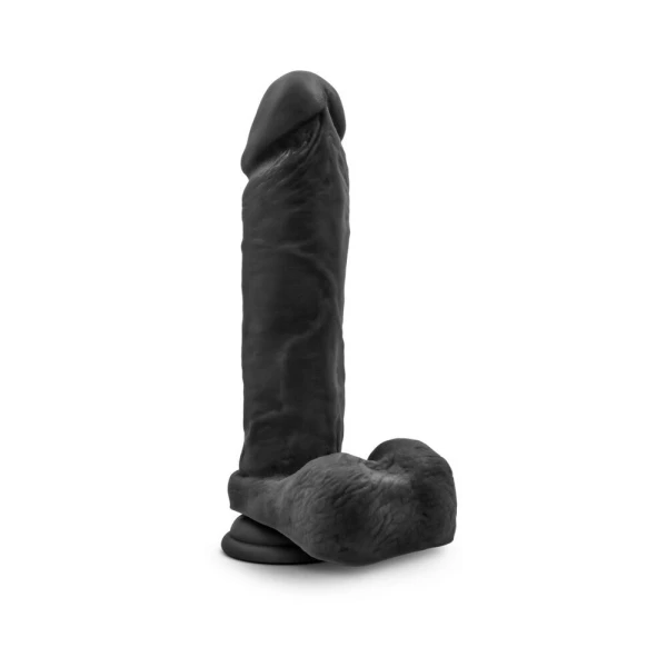 Au Natural Bold  - 9" Dildo - Black