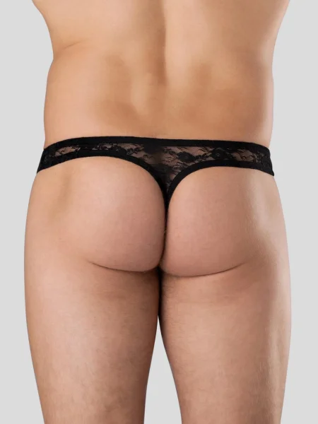 LHM All Over Lace Thong — image 4 of 5