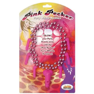 Pecker Whistle Necklace Pink