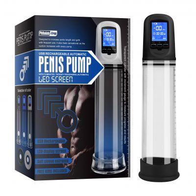 Luxury USB LCD Auto Pump Clear