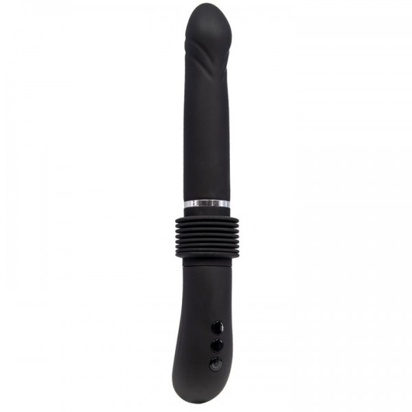 Bondara Thrust Pilot Black Thrusting Vibrator – 12 Inch