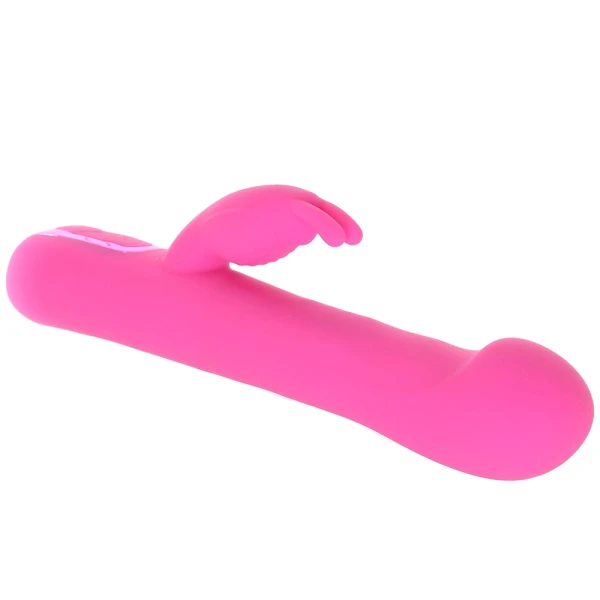 Jack Rabbit Elite Beaded G Rabbit Silicone Rechargeable Dual Stimulation Vibrator By CalExotics