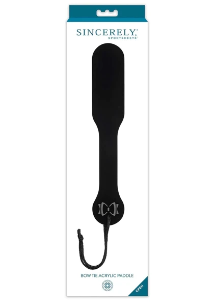 Bow Tie Acrylic Paddle