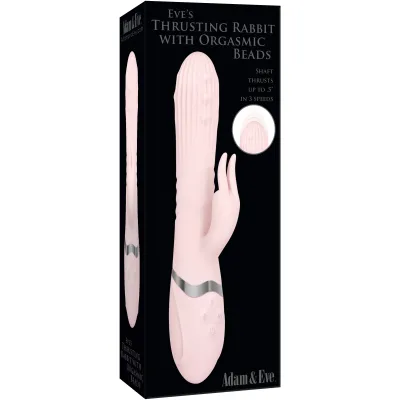 Thrusting Beaded Rabbit Vibrator