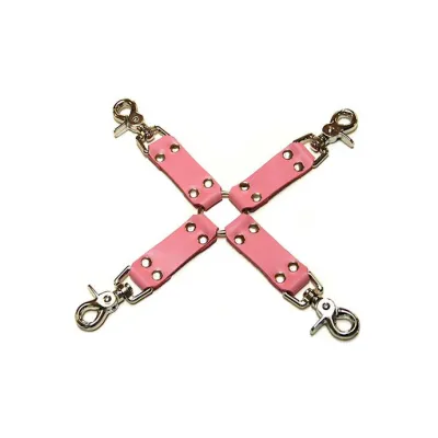 Bound Leather Hog Tie