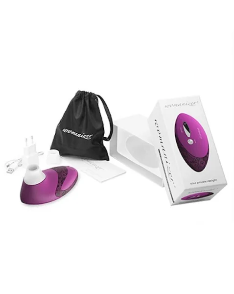 Womanizer Pro Clitoral Stimulator - Fuchsia