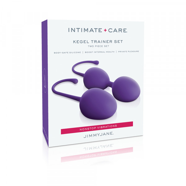 Jimmyjane Intimate Care Kegel Trainer Set Purple