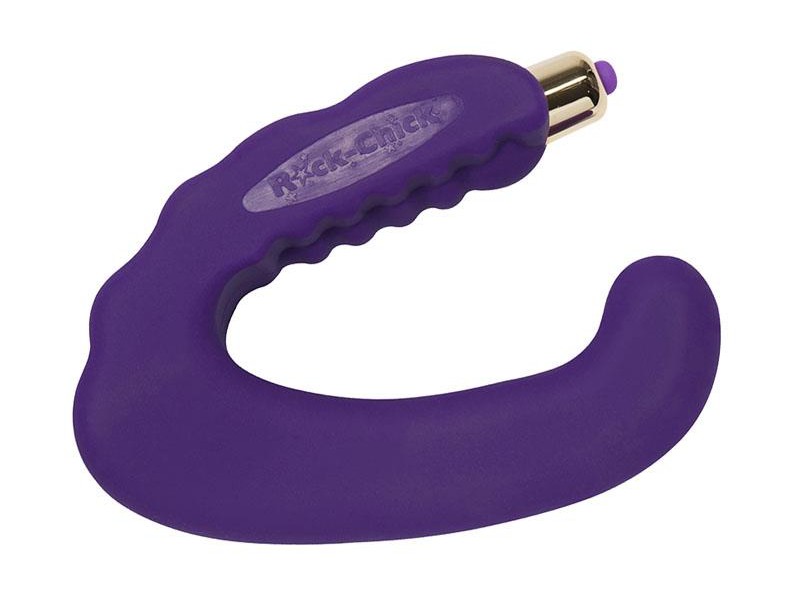 Rock Chick Silicone Personal Massager - Purple