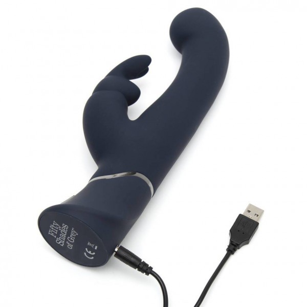 Fifty Shades of Grey Greedy Girl Real-Feel Rabbit Vibrator