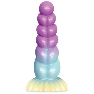 Alien Nation Stardust Silicone Creature Dildo Multicolor